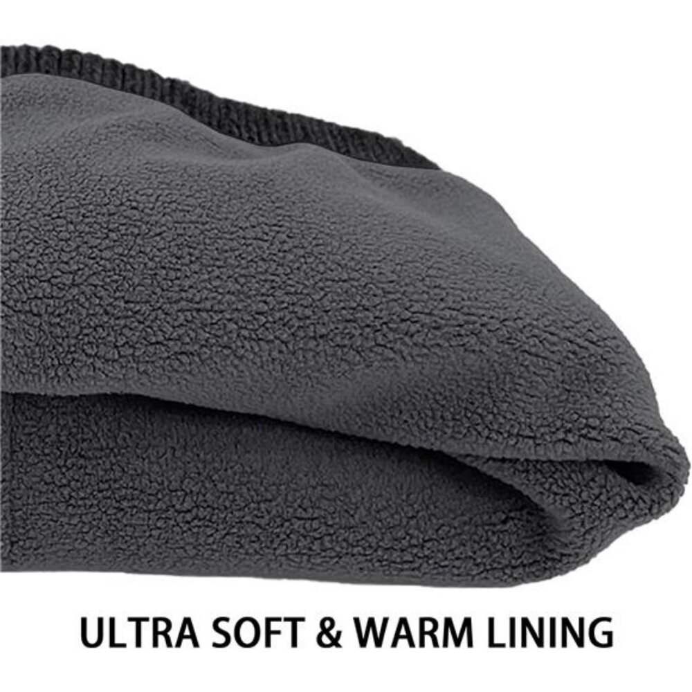 Winter Beanie Hats for Women Men Fleece Slouchy Knit Thick Beanies Warm Thermal - Picture 3 of 7